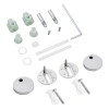 Унітаз підвісний безобідковий Kroner Eifel WHI493436 RIMLESS з сидінням Slim Duroplast / Soft-close