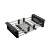 Фото Кухонна мийка Lidz 60*50 Brush 3,0/1,0 (колір графіт) + змішувач для кухні Brinex