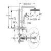 Фото Душова система Grohe QuickFix Vitalio Comfort System 250