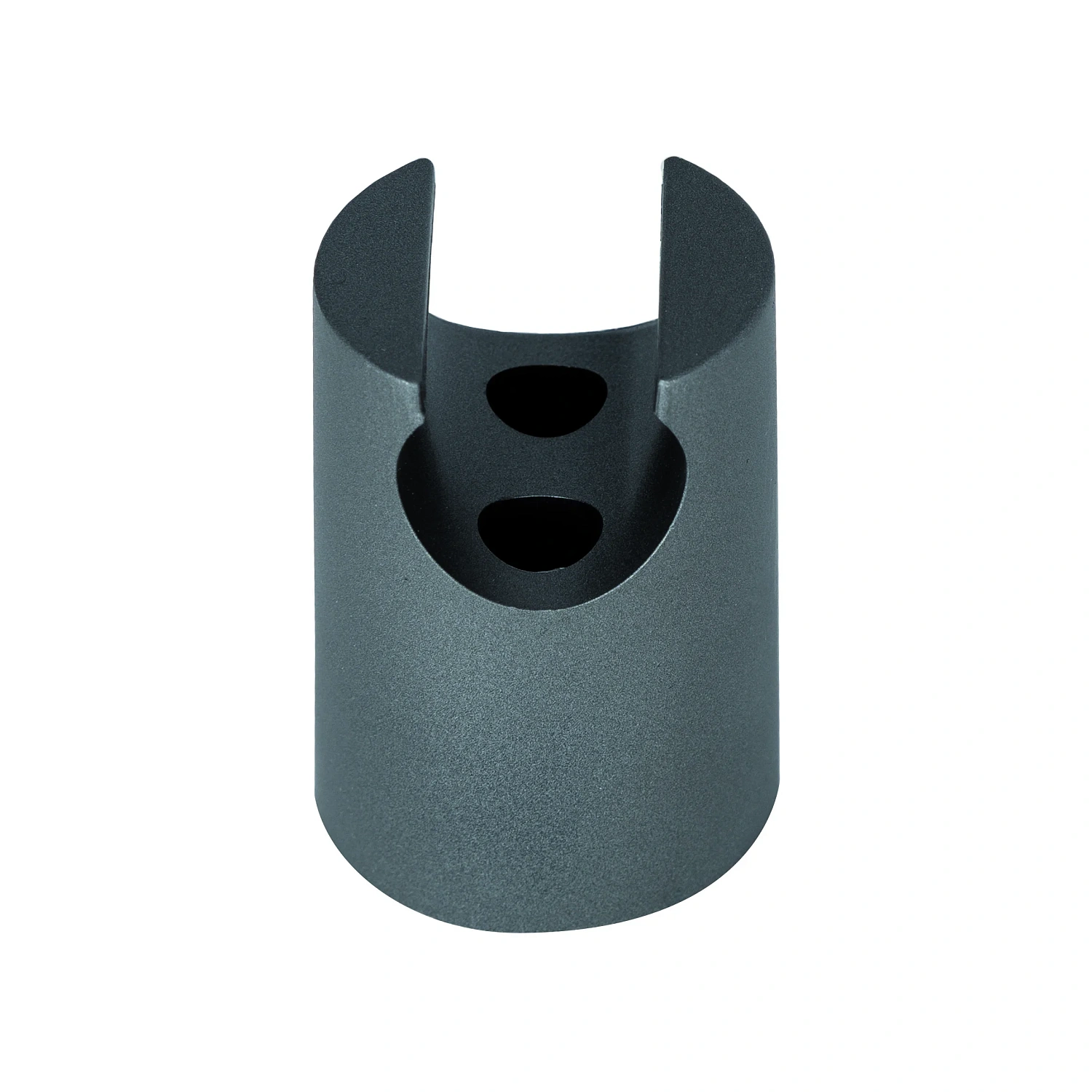 Тримач для ручного душу Qtap Spojeni округлий Graphite