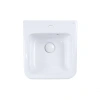 Раковина підвісна моноблок Qtap Tern 370х410х400 White з донним клапаном