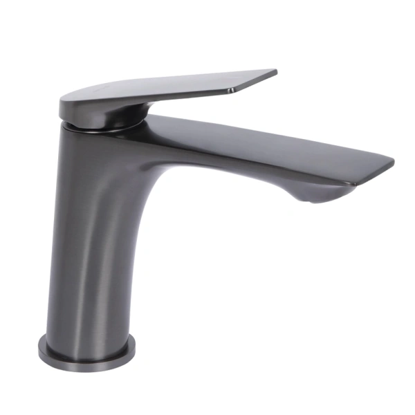 Змішувач для раковини Qtap Vlasta New (Збройна сталь)