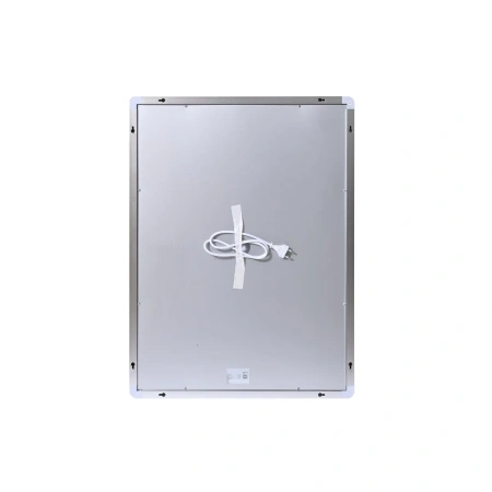 Дзеркало Qtap Mideya (MI2) 600х800 з годинником, з LED-підсвічуванням Touch, з антизапотіванням, димером, рег. яскравості