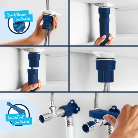 Фото Змішувач для раковини Grohe QuickFix Dice XL-Size
