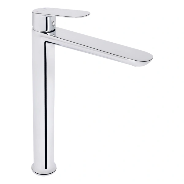 Змішувач для раковини високий хром Qtap Evia