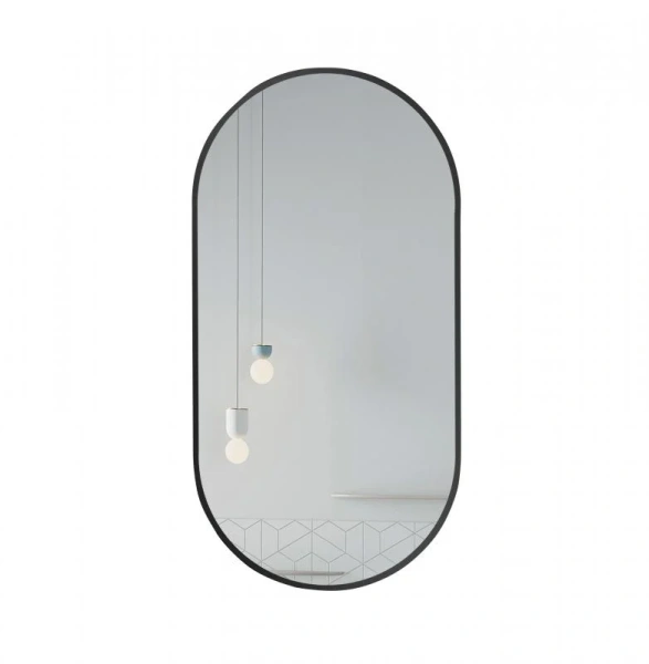 Дзеркало настінне овальне LED Qtap Scorpio 500х900