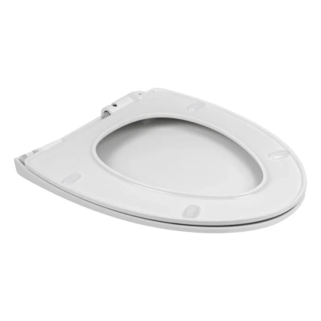 Унітаз підвісний Qtap Leo безободковий з сидінням Slim Soft-close