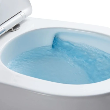 Унітаз підвісний Qtap Quiet WHI безободковий, сидіння з мікроліфтом