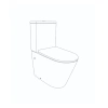 Унітаз підлоговий Qtap Swan Ultra Quiet з сидінням Soft-close 640x360x835 мм White