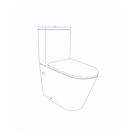 Унітаз підлоговий Qtap Swan Ultra Quiet з сидінням Soft-close 640x360x835 мм White