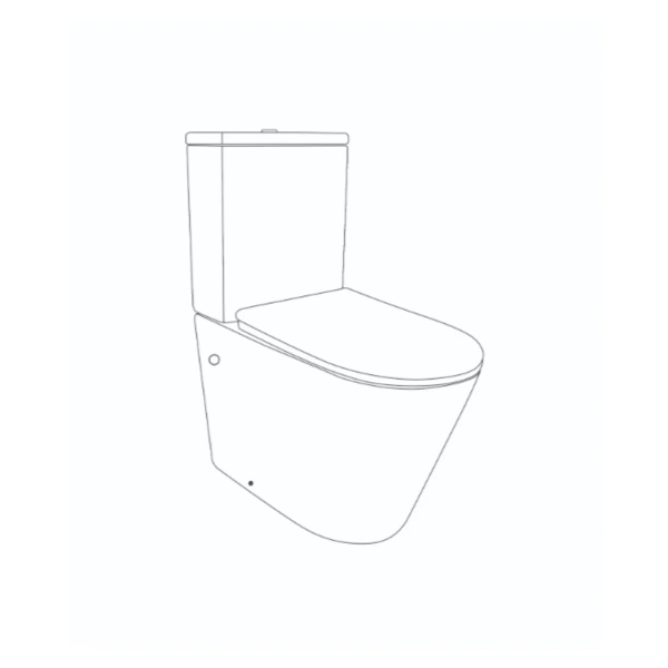 Унітаз підлоговий Qtap Swan Ultra Quiet з сидінням Soft-close 640x360x835 мм White
