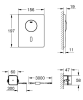 Клавіша змиву GROHE TECTRON SKATE