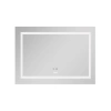 Дзеркало Lidz Kubis 800х600 з LED-підсвічуванням Touch, з антизапотіванням, з регулюванням яскравості