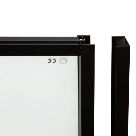 Фото Набір Qtap душова кабіна Scorpio-AC6 Clear 2120x900x900 мм + піддон Diamond 90x90x12 см з сифоном