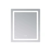 Дзеркало Lidz Kubis 700х800 з LED-підсвічуванням Touch, з антизапотіванням, з димером, рег. яскравості