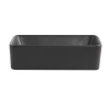 Комплект Qtap Tern Anthracite 3 в 1: підвісний унітаз Ultra Quiet + біде підвісне + раковина накладна