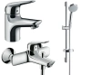 Набір змішувачів 3 до 1 HANSGROHE NOVUS
