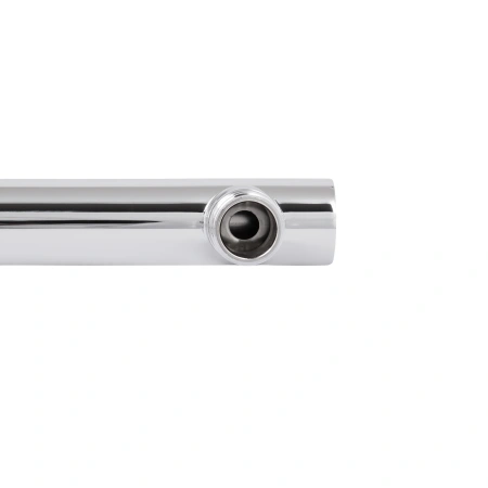 Фото Кронштейн для верхнього душу Qtap Trubice 370 мм округлий Chrome