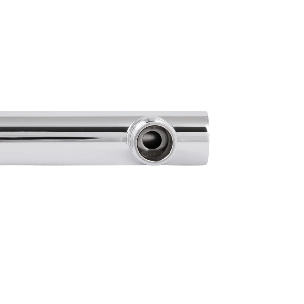 Фото Кронштейн для верхнього душу Qtap Trubice 370 мм округлий Chrome