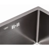 Фото Кухонна мийка (чорна) Qtap D4843BL 2.7/1.0 мм
