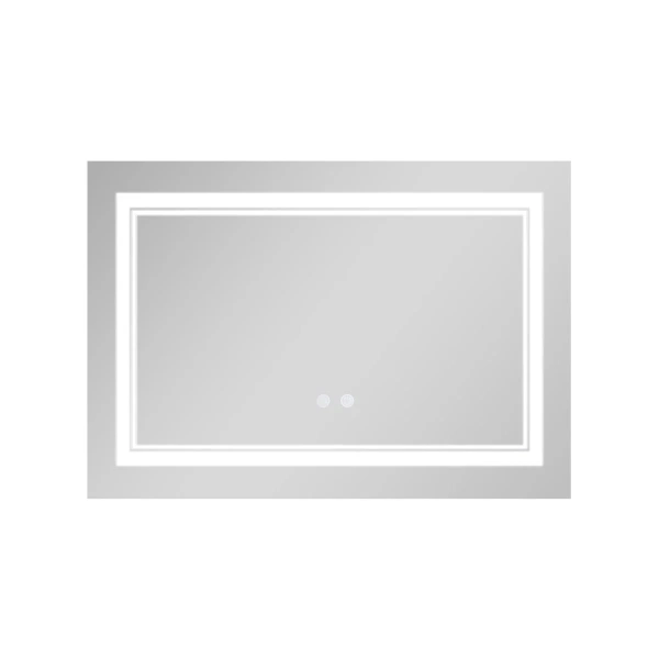 Дзеркало Qtap Cardinal (CA1) 800х600 з LED-підсвічуванням Touch, з антизапотіванням, з димером, рег. темп. кольору (3000-6500K)