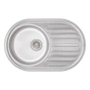 Кухонна мийка Qtap 7750 Micro Decor 0,8 мм