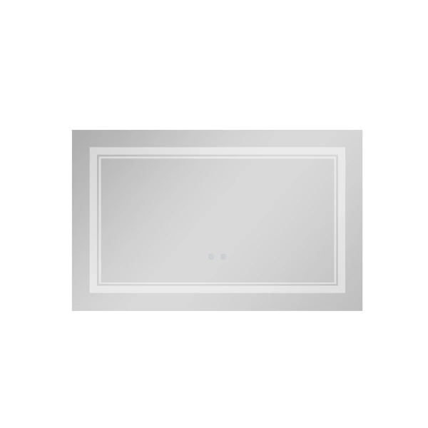 Дзеркало Qtap Cardinal (CA1) 700х500 з LED-підсвічуванням Touch, з антизапотіванням, з димером, рег. темп. кольору (3000-6500K)