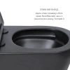 Комплект Qtap Scorpio Matt Black 2 в 1: унітаз підвісний Ultra Quiet + біде підвісне