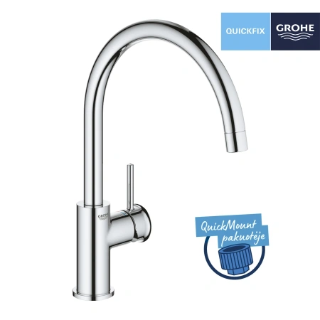 Фото Змішувач для кухні Grohe QuickFix Start Classic