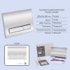 Готове рішення Qtap для ванної кімнати: підвісний унітаз Tern Ultra Quiet 525x345x360 + комплект інсталяції Nest 4 в 1 (лінійна клавіша Chrome)