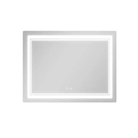 Дзеркало Qtap Cardinal (CA2) 1000х800 з LED-підсвічуванням Touch, з антизапотіванням, з димером, рег. темп. кольору (3000-6500K)
