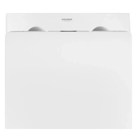 Унітаз підвісний безобідковий Kroner Harz WHI523632 RIMLESS з сидінням (KH523632WHIR)