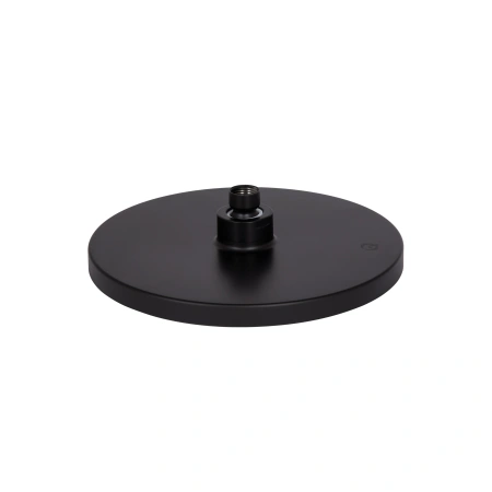 Фото Лійка для верхнього душу Qtap Hlavova D 230 мм округла Black Matt