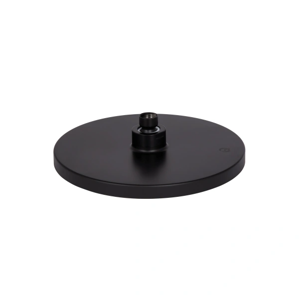 Фото Лійка для верхнього душу Qtap Hlavova D 230 мм округла Black Matt
