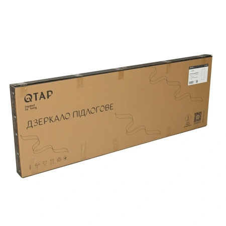 Дзеркало Qtap Gemini 500х1600 з LED-підсвічуванням Inside, з димером,