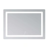 Дзеркало Lidz Kubis (KU2) 1200х800 з LED-підсвічуванням Touch, з антизапотіванням, з регулюванням яскравості