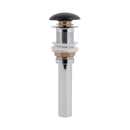 Донний клапан для раковини Qtap PU03 225х70х70 Matt black