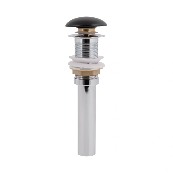 Фото Донний клапан для раковини Qtap PU03 225х70х70 Matt black