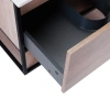 Комплект Qtap Taurus 700х580х437 Whitish oak тумба підвісна + раковина врізна