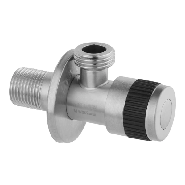 Кран приладовий Kroner KRP Edelstahl Klassisch - ESG100 1/2"х1/2" ЗЗ