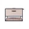 Тумба підвісна Qtap Taurus 800х476х469 Whitish oak зі стільницею