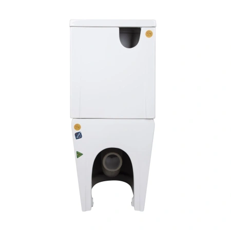 Унітаз підлоговий Qtap Jay Ultra Quiet з сидінням Soft-close 640x360x835 мм White