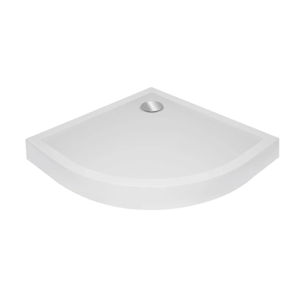 Душовий піддон Qtap Robin 80x80x12 см + сифон