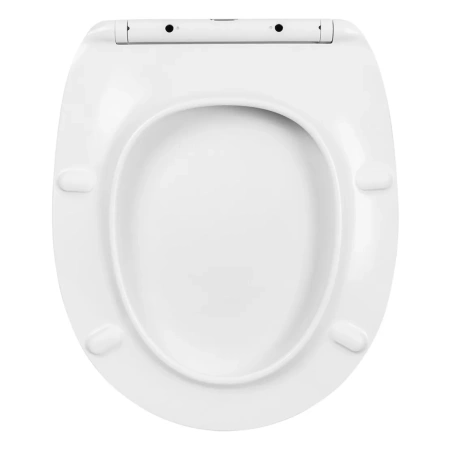 Унітаз підвісний безобідковий Kroner Oker WHI533536 RIMLESS з сидінням