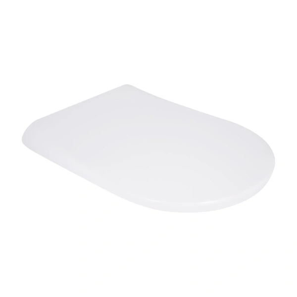 Qtap Сидіння для унітаза (Robin 520, Scorpio 520) 465x363x60 мм, White, з мікроліфтом, Slim Duroplast, MagLock