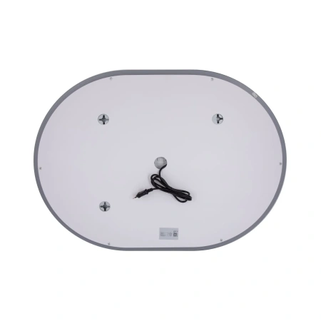 Дзеркало Qtap Gemini 600х800 з LED-підсвічуванням Touch, з антизапотіванням, з димером, рег. темп. кольору (3000-6500K)