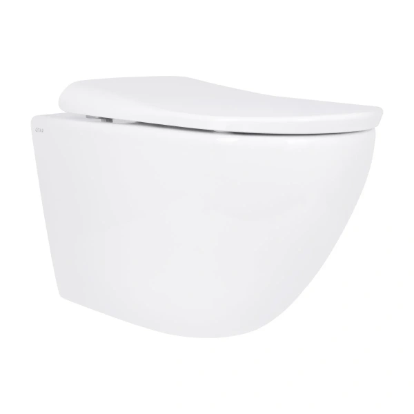 Унітаз підвісний Qtap Robin ML Ultra Quiet 490x365x325 мм, з сидінням Soft-close MagLock, White