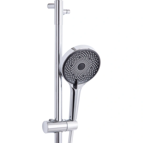 Душова система термостатична, на два споживача телескопічна 1155-1700 мм Qtap Sloup