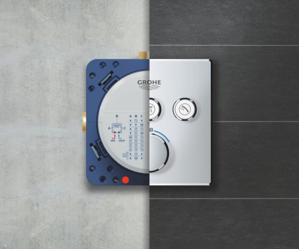 Душова система прихованого монтажу GROHE GROHTHERM SMARTCONTROL