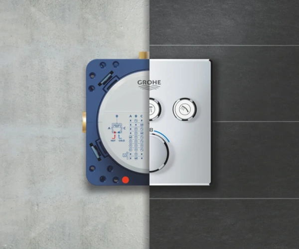 Фото Душова система прихованого монтажу GROHE GROHTHERM SMARTCONTROL